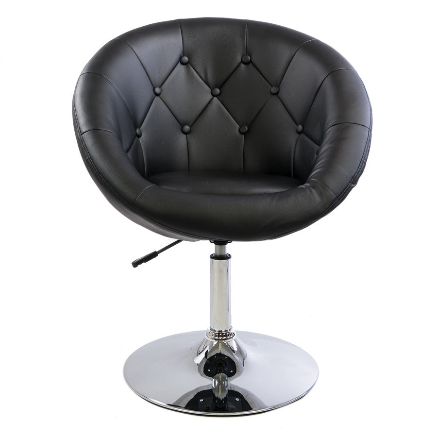 Antoinette Round Tufted Vanity Chair