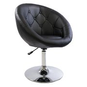 Antoinette Round Tufted Vanity Chair