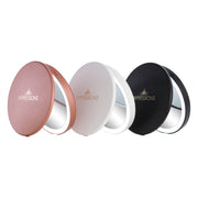 Solar Qi Wireless Charging Base LED Compact Mirror