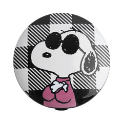 Peanuts‚Ñ¢ "Joe Cool" Gingham Rechargeable LED Compact Mirror
