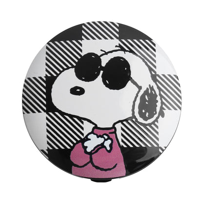 Peanuts‚Ñ¢ "Joe Cool" Gingham Rechargeable LED Compact Mirror