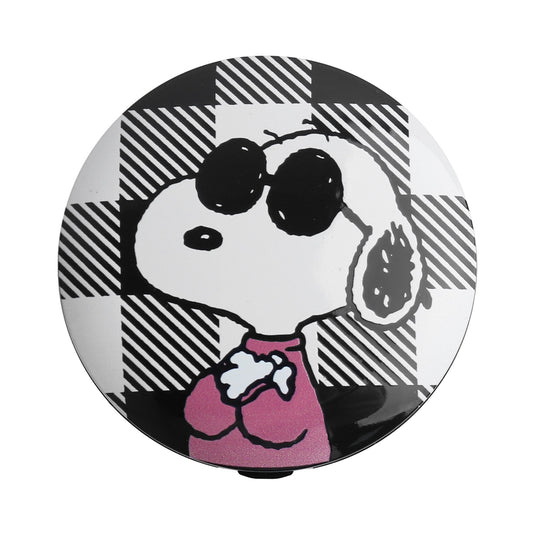 Peanuts‚Ñ¢ "Joe Cool" Gingham Rechargeable LED Compact Mirror