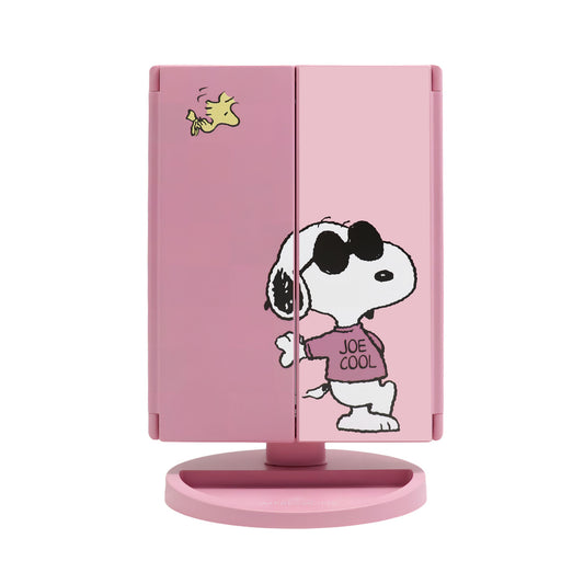 Peanuts‚Ñ¢ "Joe Cool" LED Trifold Tabletop Mirror