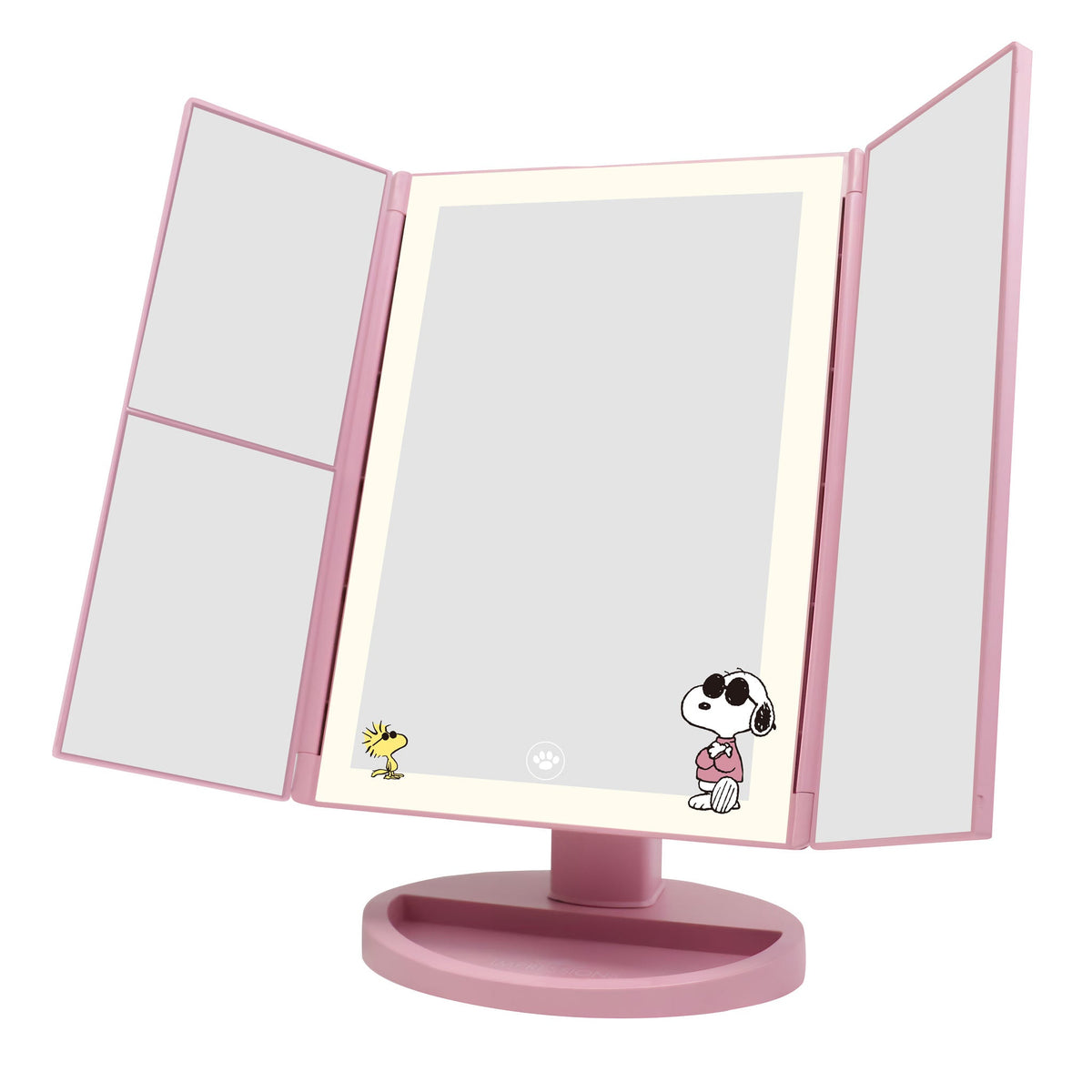 Peanuts‚Ñ¢ "Joe Cool" LED Trifold Tabletop Mirror