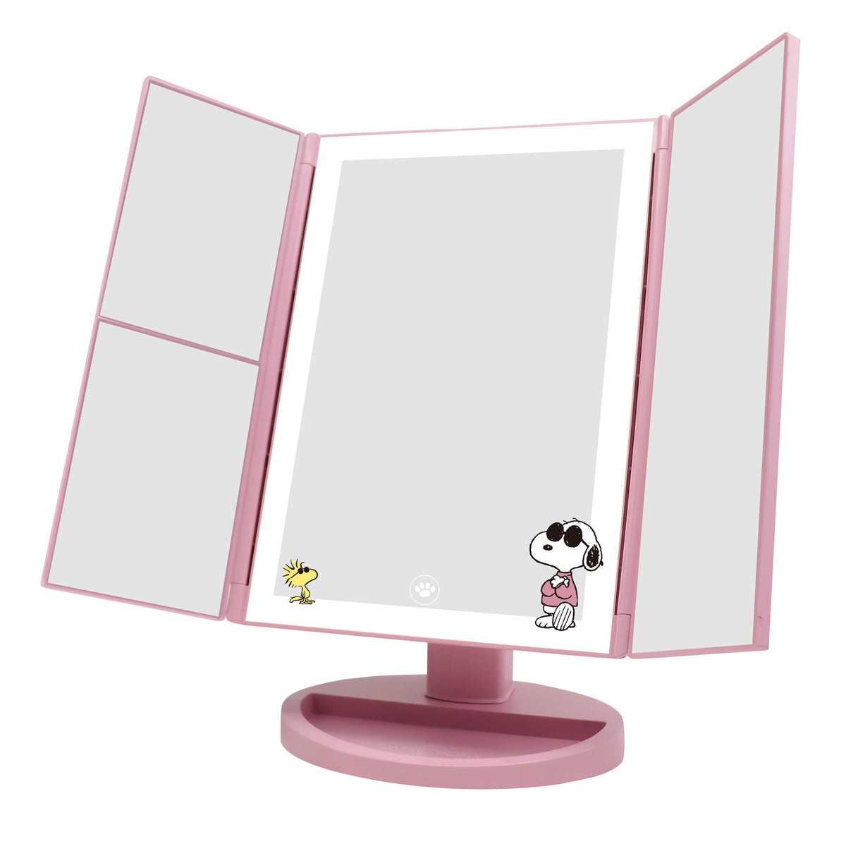 Peanuts‚Ñ¢ "Joe Cool" LED Trifold Tabletop Mirror