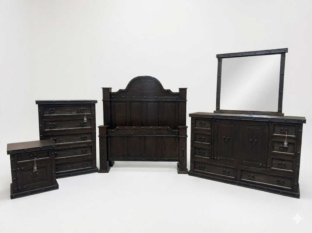 Gran Hacienda 4PC Queen Bedroom Set