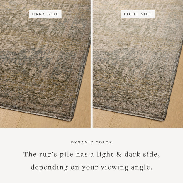 JUE-02 MH Rug in Moss / Natural
