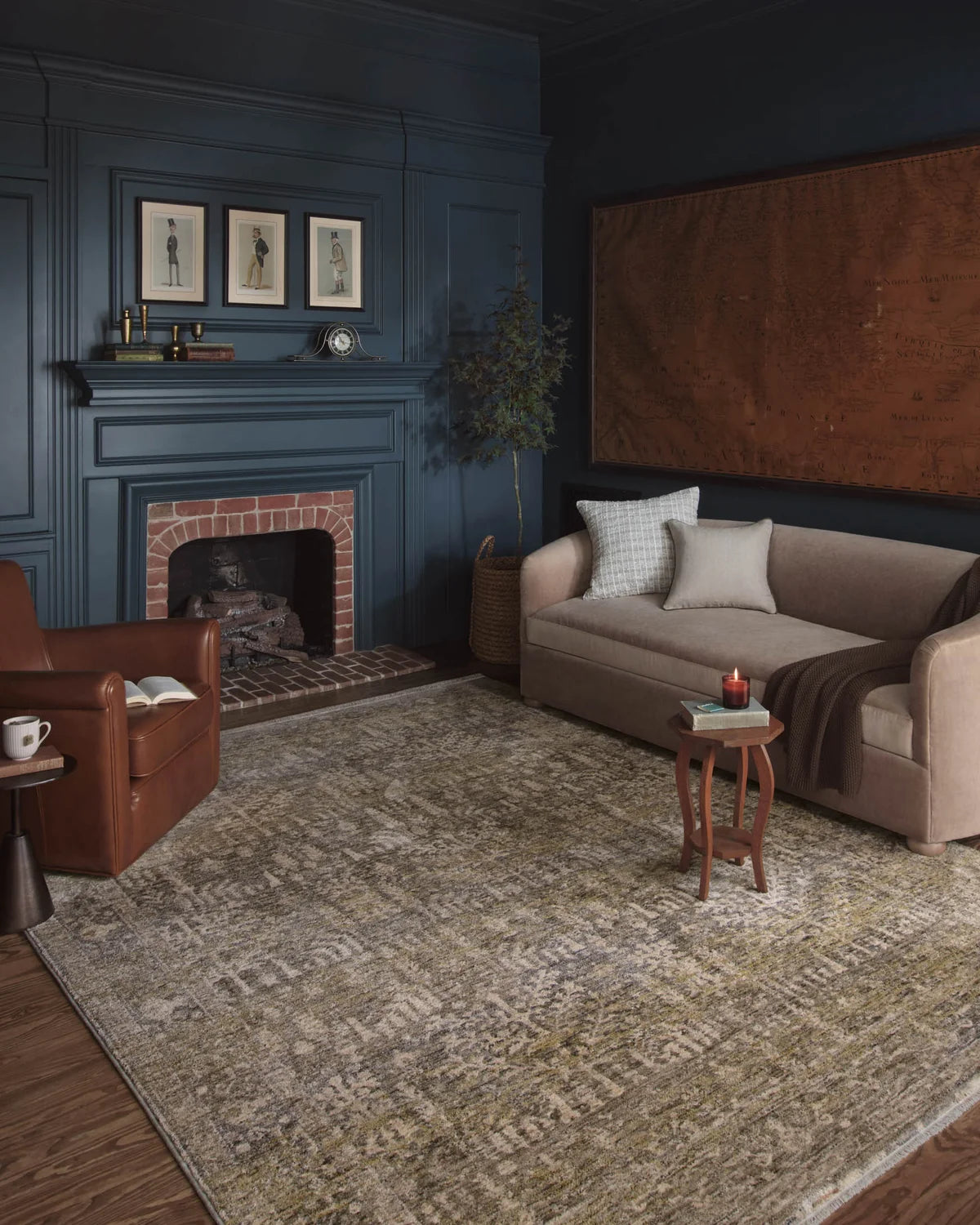 JUE-02 MH Rug in Moss / Natural