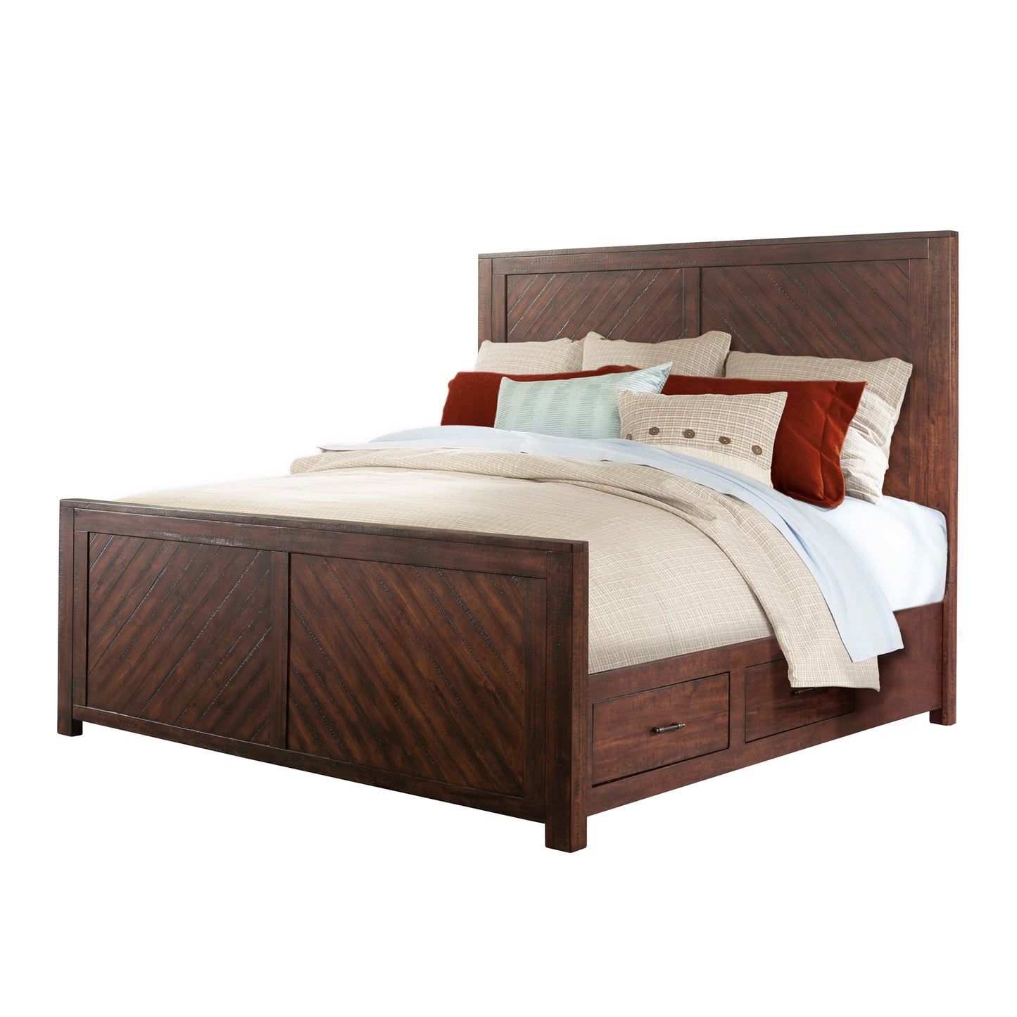 JAX QUEEN PLATFORM STORAGE 3PC BEDROOM SET