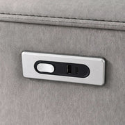 Jackpot P1 Sofa with Heat Massage in Explore Light Grey