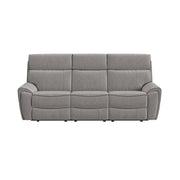 Jackpot P1 Sofa with Heat Massage in Explore Light Grey