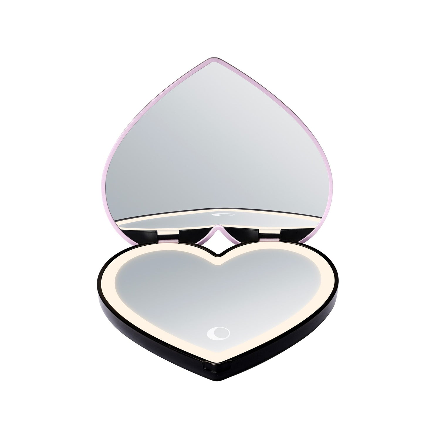 Jack Skellington & Sally Heart LED Compact Mirror