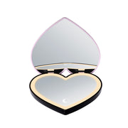 Jack Skellington & Sally Heart LED Compact Mirror