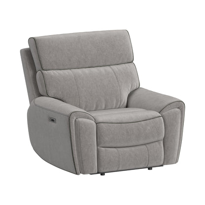 Jackpot P1 Recliner in Explore Light Grey