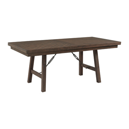Jax 6PC Dining Set (72" Table + 4 Chairs + Bench) in Cherry