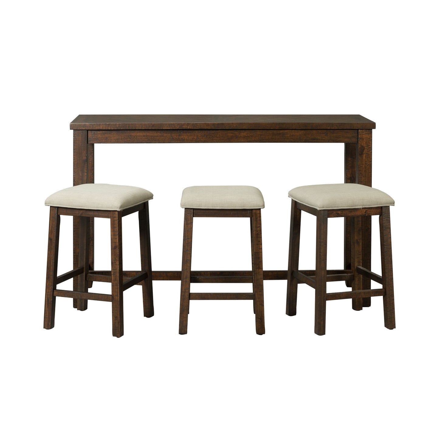 Jax Bar Table Single Pack (Table + Three Stools)