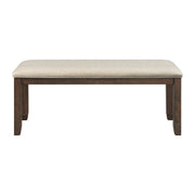Jax 6PC Dining Set (72" Table + 4 Chairs + Bench) in Cherry