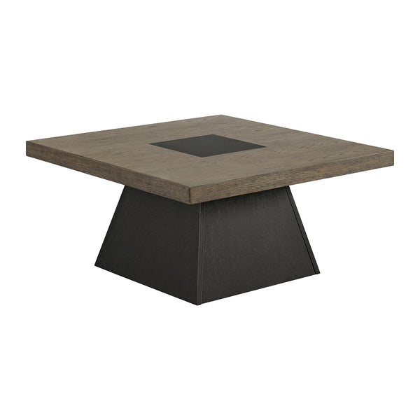 Jemma Coffee Table In Grey And Dark Espresso