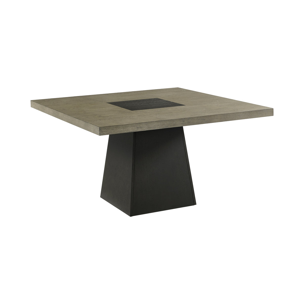 Jemma 5Pc Standard Height Dining Set In Grey-Square Table And Four Chairs