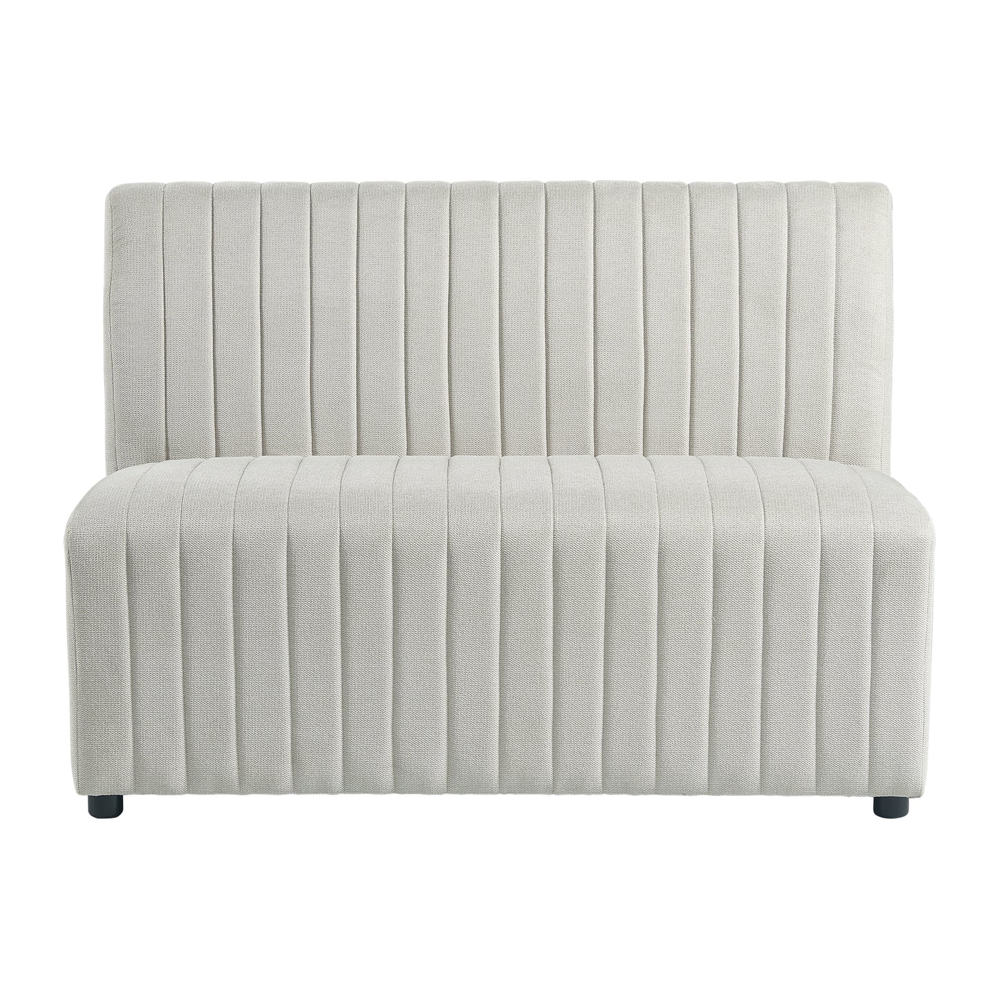 Jemma Upholstered Bench in Beige Linen