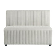 Jemma Upholstered Bench in Beige Linen