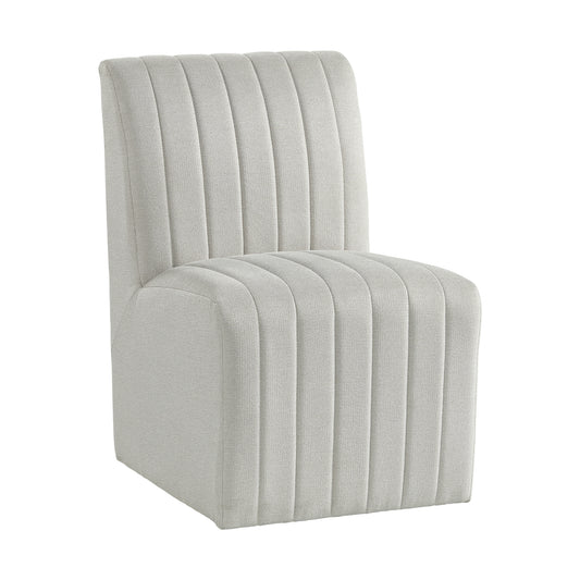 Jemma Upholstered Side Chair in Beige Linen (2 Per Carton)