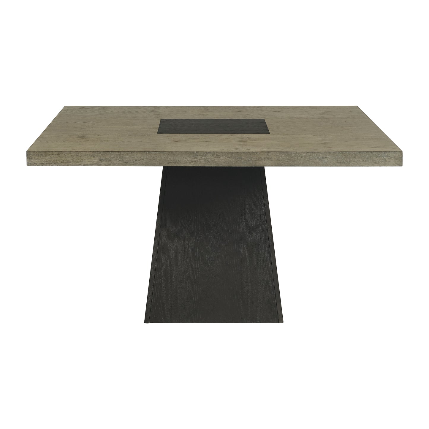 Jemma Square Table w/ Grey Top & Dark Espresso Base