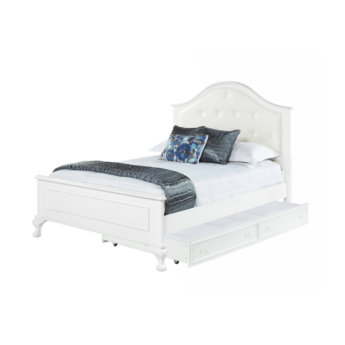 Jesse Full Panel W/Trundle 5Pc Bedroom Set