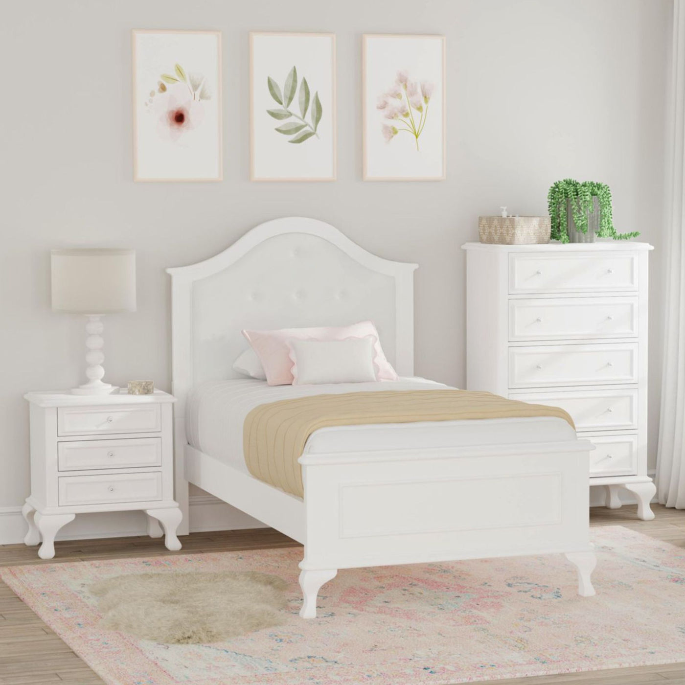 Jesse Twin Panel 3PC Bedroom Set