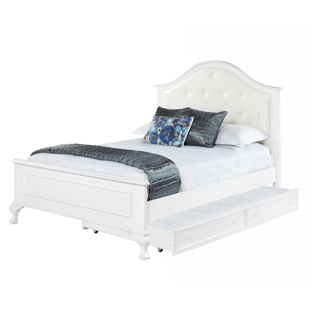 Jesse Full Panel W/Trundle 5Pc Bedroom Set
