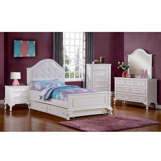 Jesse  4PC Full Panel W/Trundle Bedroom Set