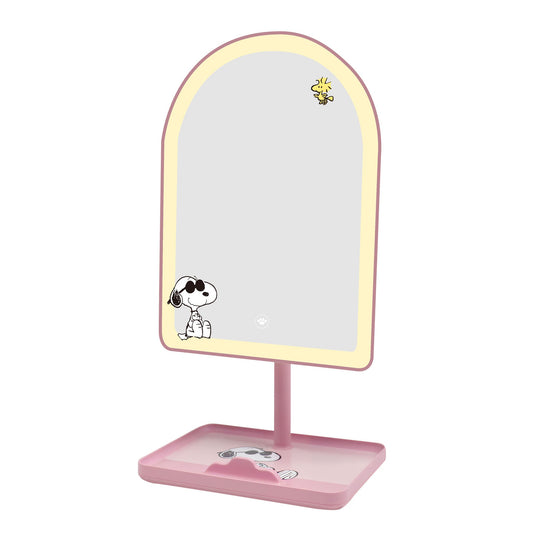 Peanuts‚Ñ¢ "Joe Cool" Arch Tri-Tone LED Tabletop Makeup Mirror