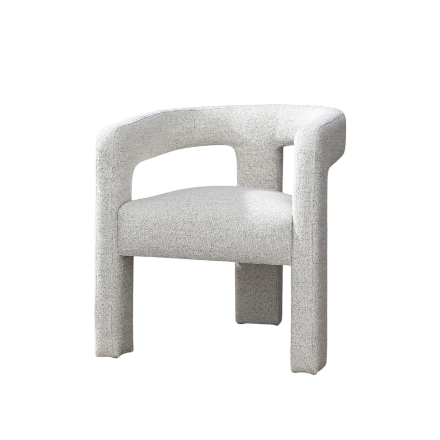 Lomas Boucle Upholstered Arm Chair (Set-2)