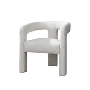 Lomas Boucle Upholstered Arm Chair (Set-2)