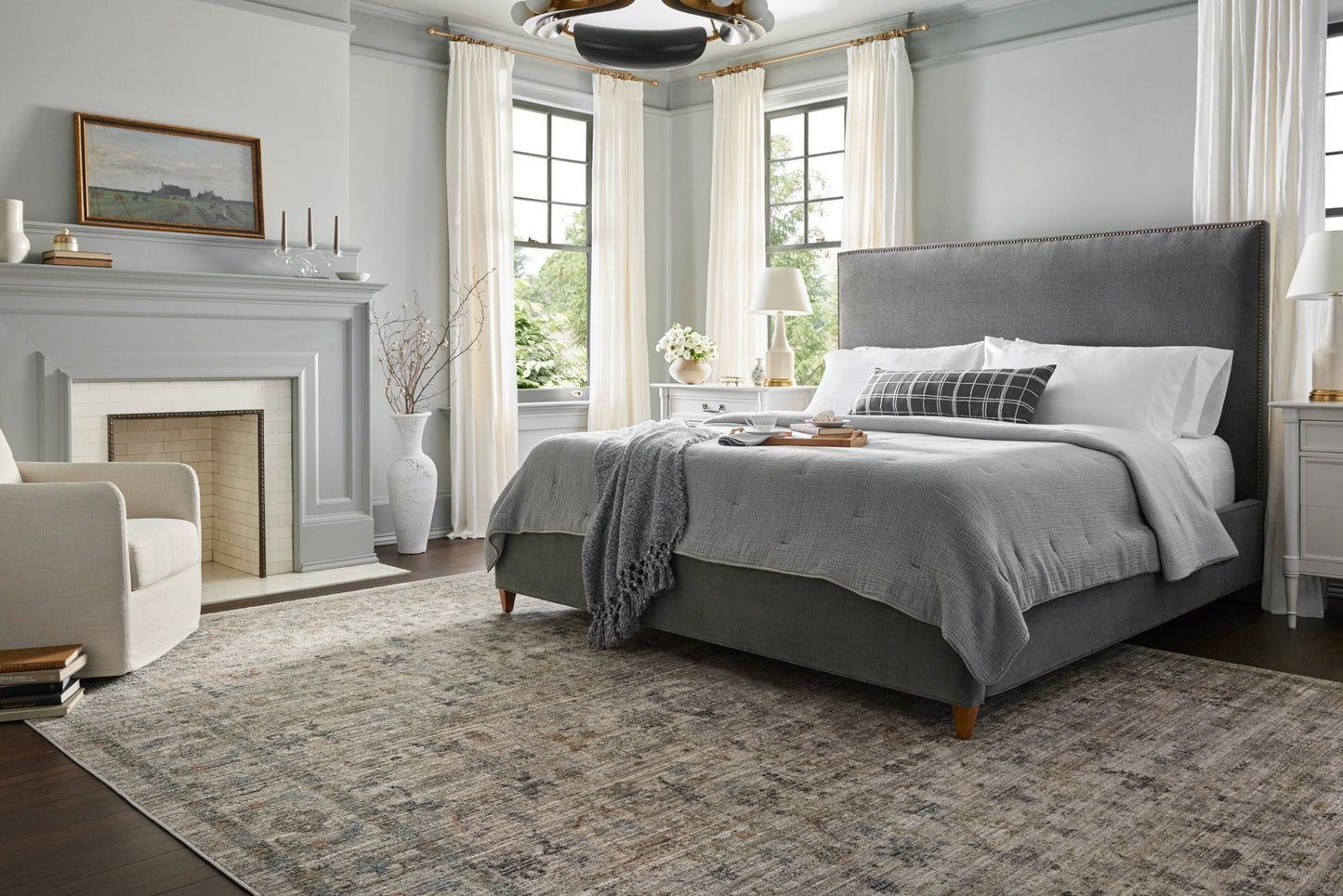 Jean Stoffer x Loloi Katherine KES-03 Beige / Niebla