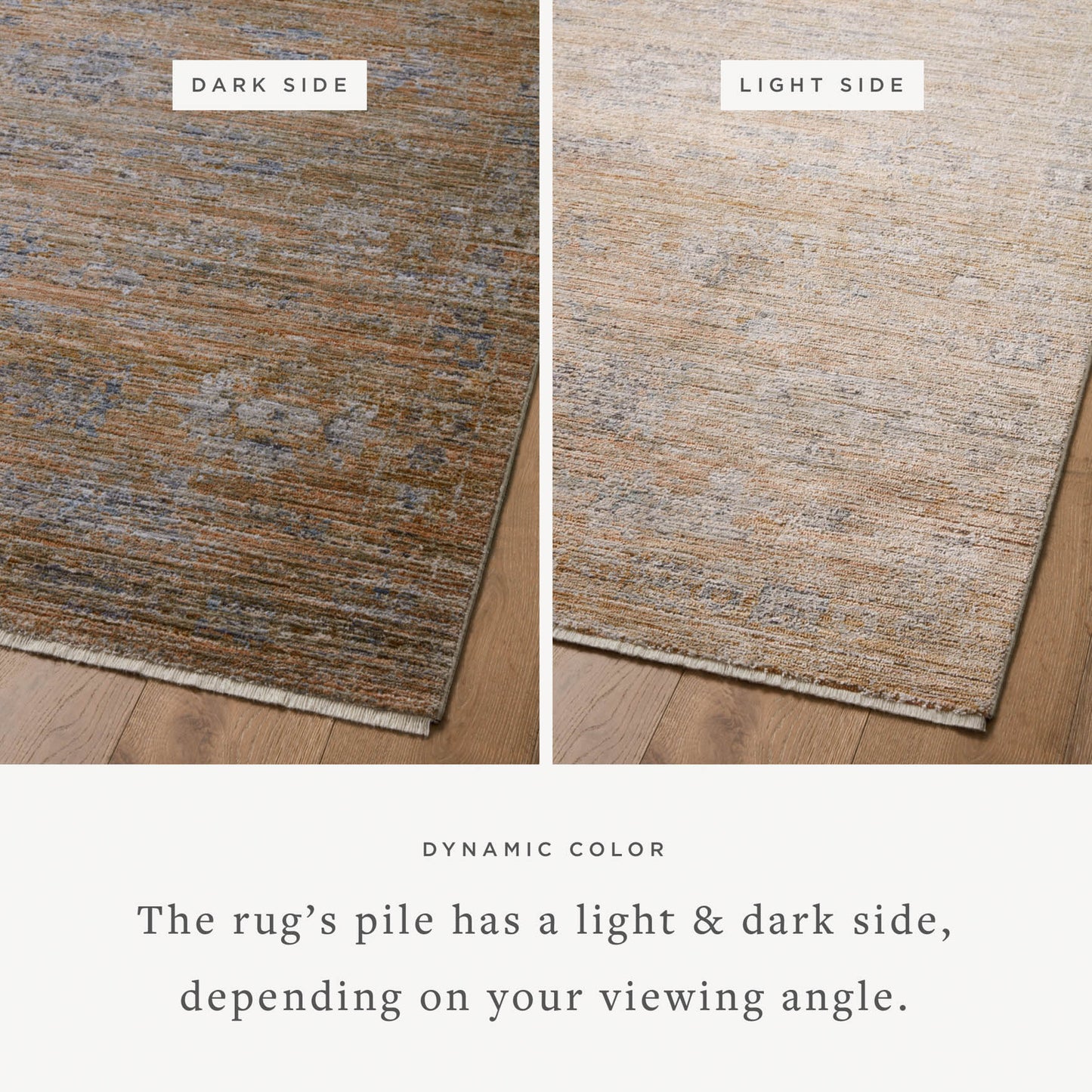 Jean Stoffer x Loloi Katherine KES-04 Copper / Steel