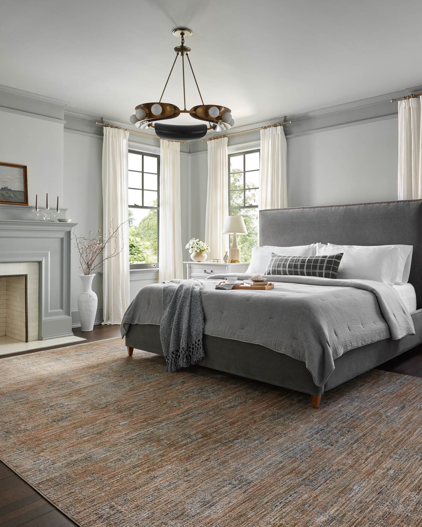 Jean Stoffer x Loloi Katherine KES-04 Copper / Steel