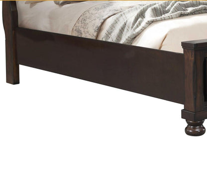 Kingston Brown Queen Storage Bed 4PC Bedroom Set
