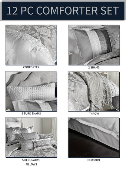 Kadin 12 pc Comforter Set