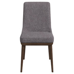 Kate  Grey Fabric Dining Chair (Set Of 2)