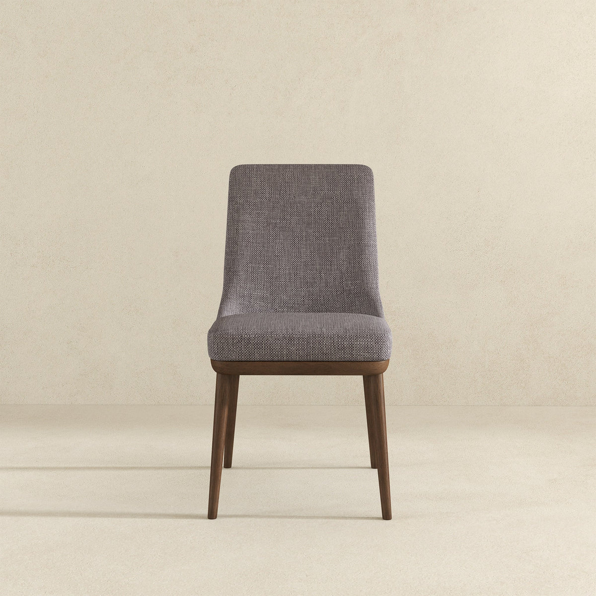 Kate  Grey Fabric Dining Chair (Set Of 2)