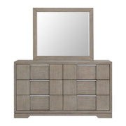 Kelis Dresser and Mirror Set in Grey