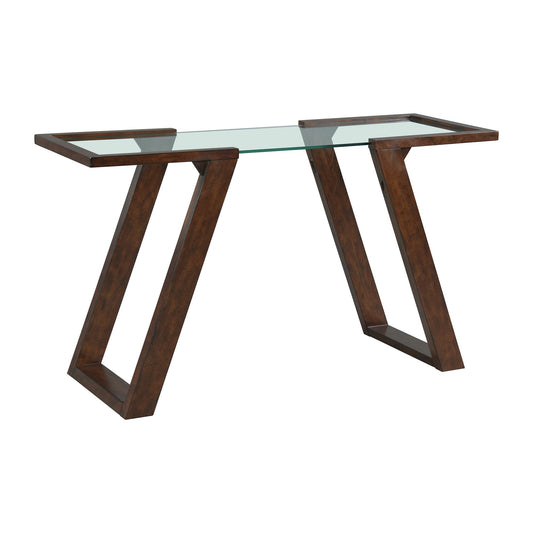 Kieran Rectangular Sofa Table in Dark Espresso
