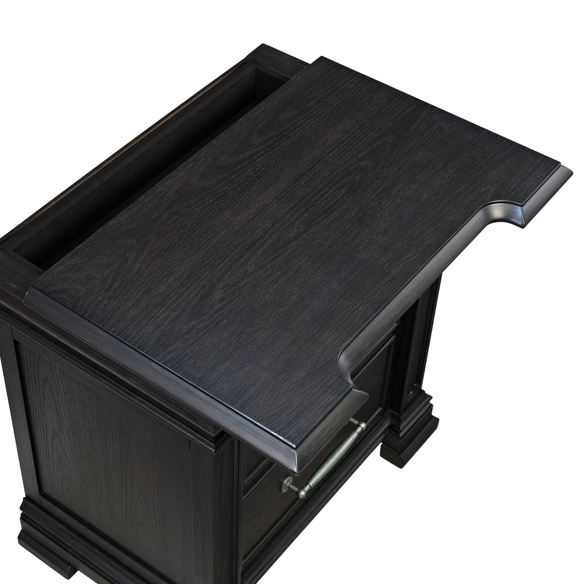 Kings Court King 3PC Bedroom Set in Black