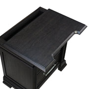 Kings Court King 4PC Bedroom Set with 2 Nightstands & Chest in Black
