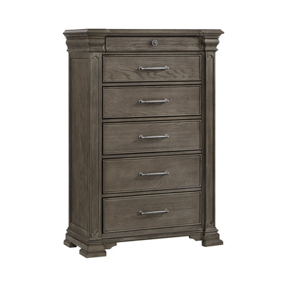 Kings Court 6-Drawer Chest In Grey