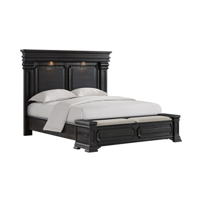 Kings Court King Storage Bed in Black