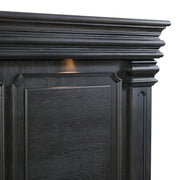 Kings Court Queen Storage Bed in Black