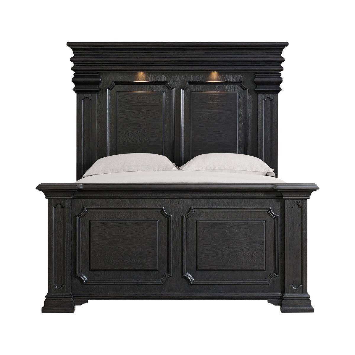 Kings Court Queen Bed in Black