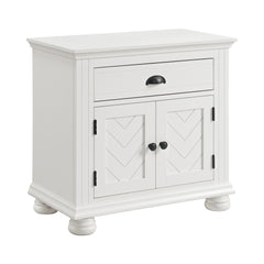 Kona Twin 3PC Bedroom Set with 2 Nightstands in White